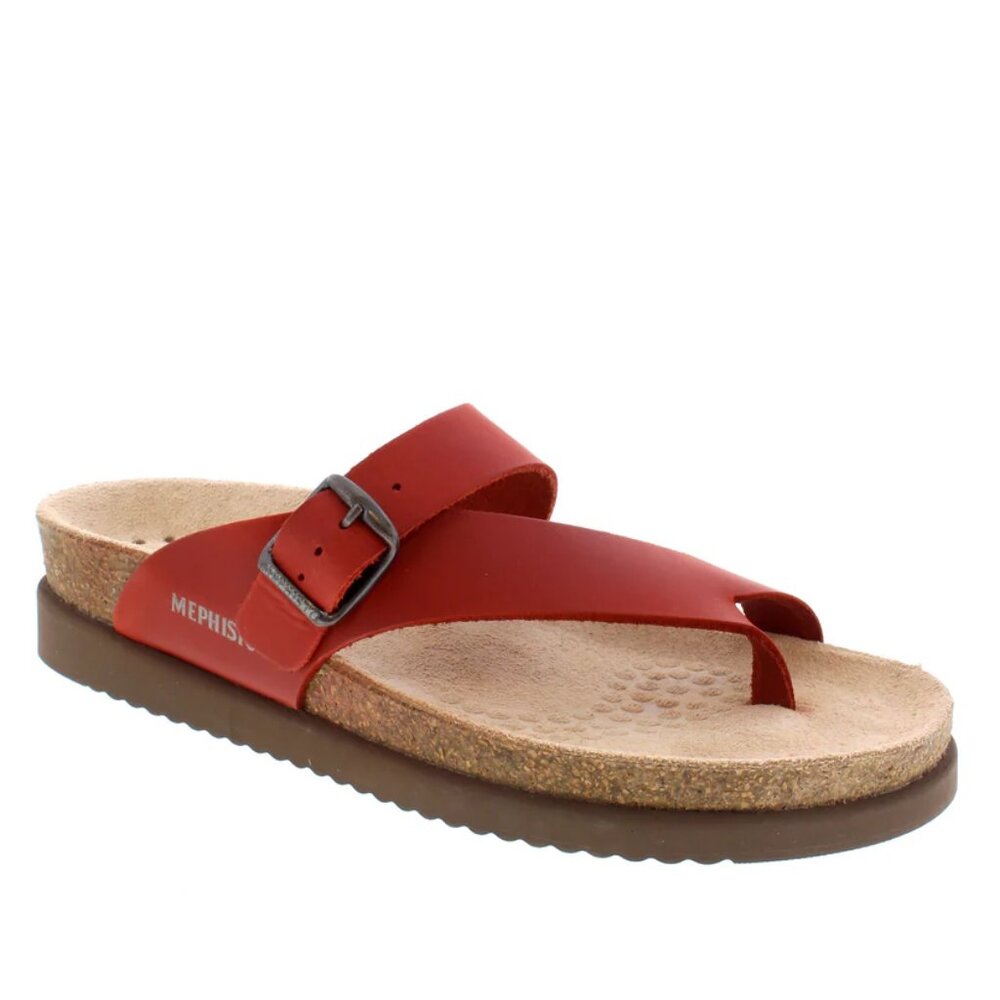 Mephisto Women's Helen Thong Sandals – Comfortable Cork Footbed